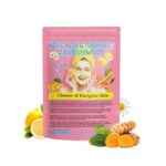 Gentle Skin Care Daily Cleaning Exfoliating Compressed Sponge Turmeric Kojic Acid Cleansing Pad - Image 6