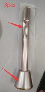New Upgraded 360 Degrees Rotary Eye Massage Therapeutic Warmth Face Massage Red LED Light 5-in-1 Skincare Tool Wand - Image 3